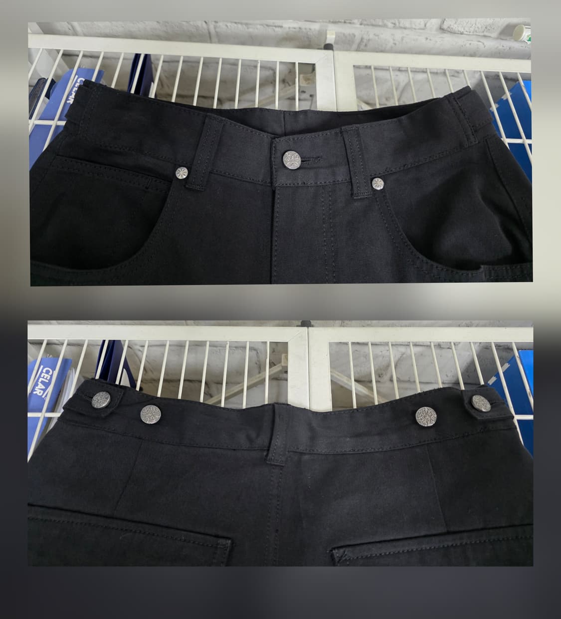 IDWS 아이돈워너셀 트윌 벌룬 와이드 카고팬츠 24 28 힙합 MM28 상품이미지4