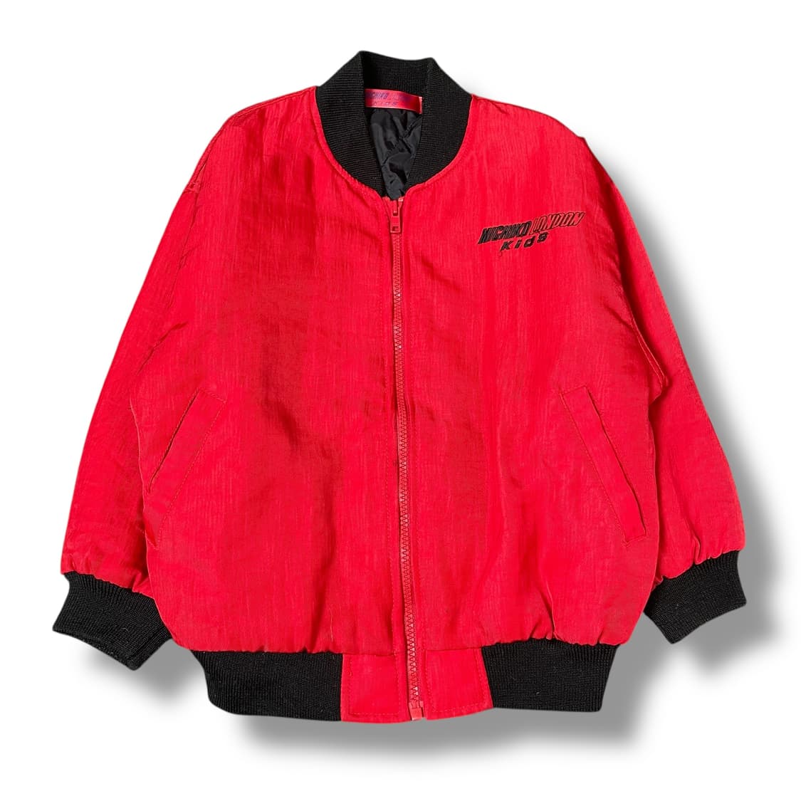 미치코 런던 키즈 레드 봄버 항공 점퍼 120 상품이미지1