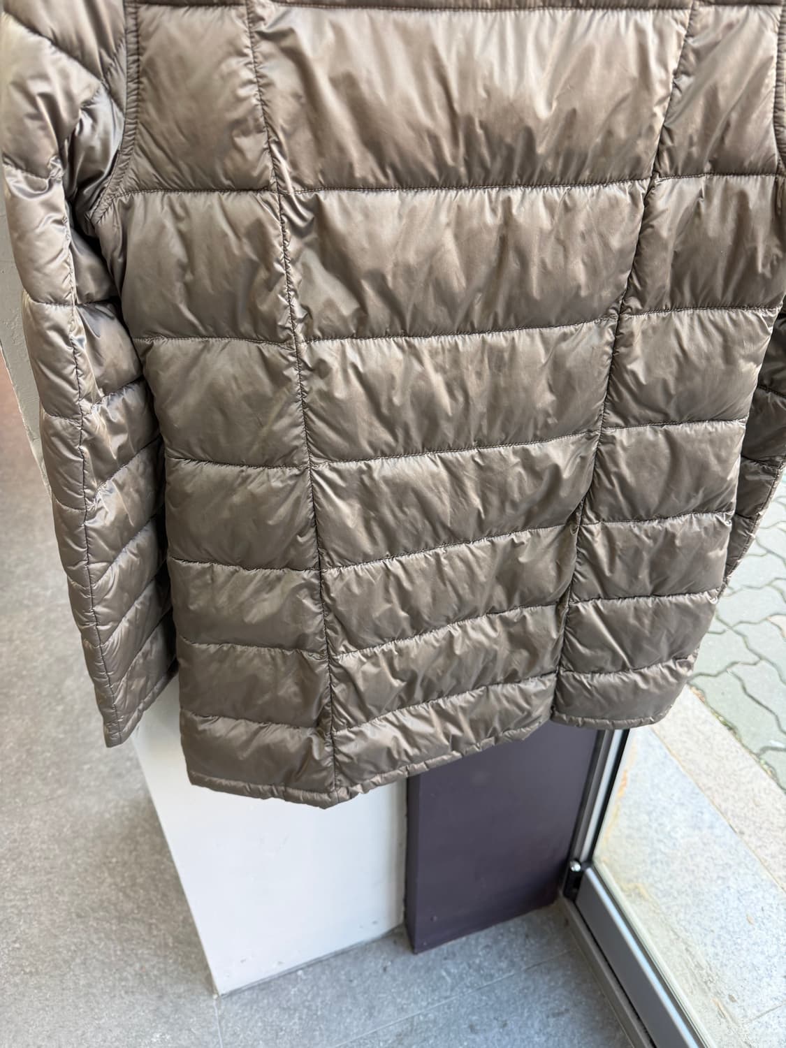 UK12/ 바버 피버다운 나일론 패딩 점퍼 상품이미지8