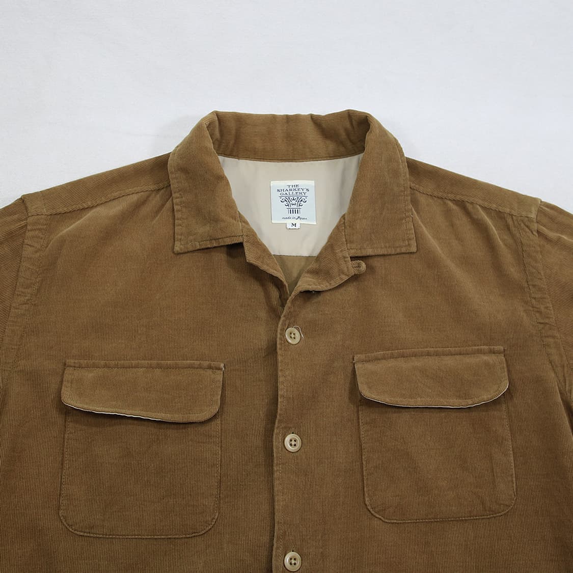 (착용컷) THE SHARKEY'S GALLERY 코듀로이 셔츠 (93) 상품이미지4