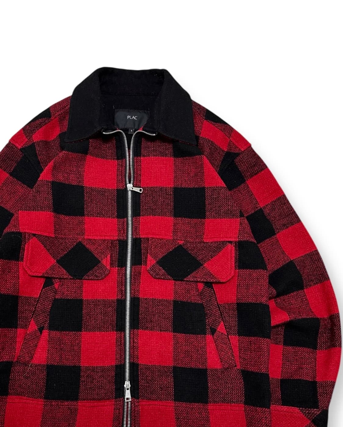 PLAC 체크 투웨이 집업 자켓 상품이미지2