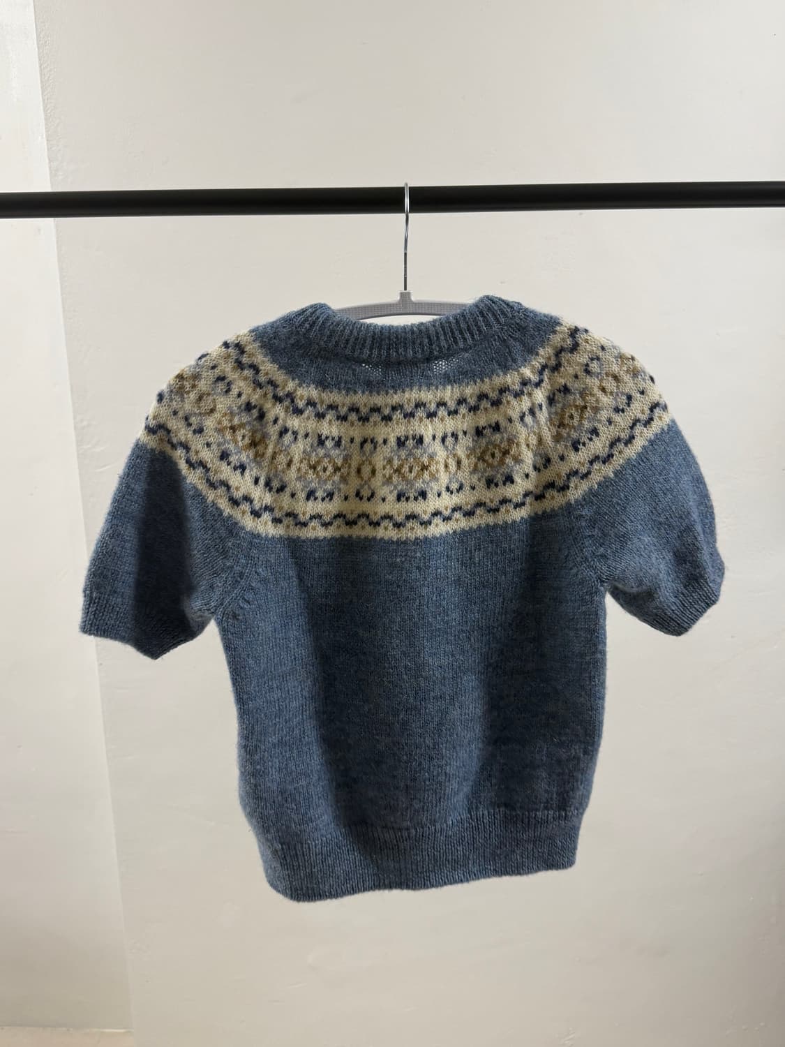 (S) 셀린느 트리오페 양모 니트반팔 상품이미지2