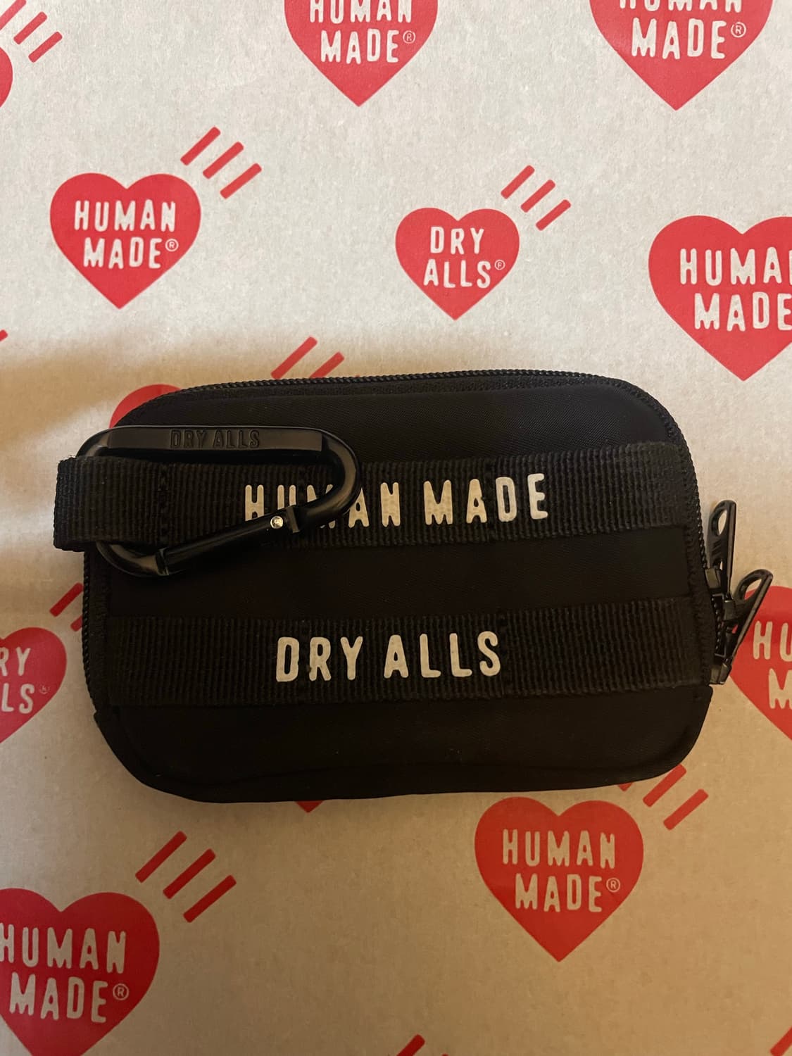 휴먼메이드 밀리터리 케이스 블랙 카드지갑 블랙 상품이미지3