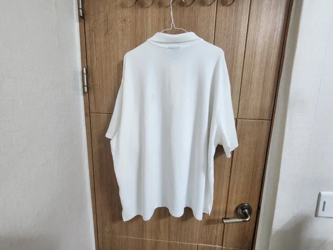 (L)예일 오버핏 반팔 카라 티셔츠 상품이미지3