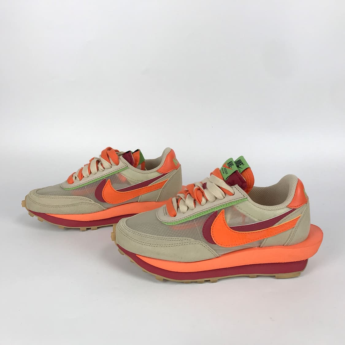 나이키 x사카이 x클랏 LD와플 오렌지 블레이즈 신발 여성230 상품이미지3