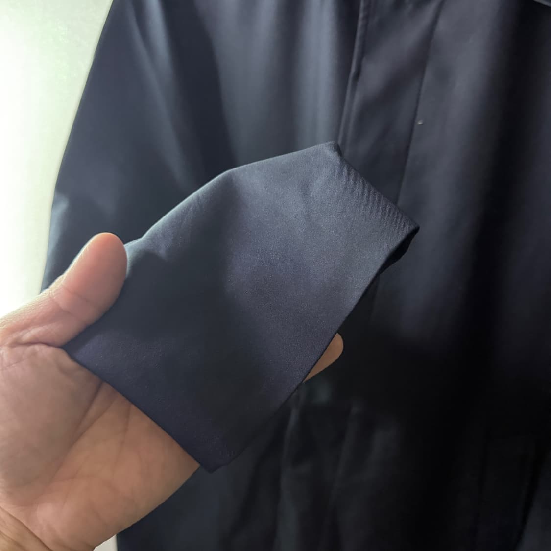 질스튜어트 뉴욕 히든버튼 네이비 맥코트 S (남성 100정도) 상품이미지3
