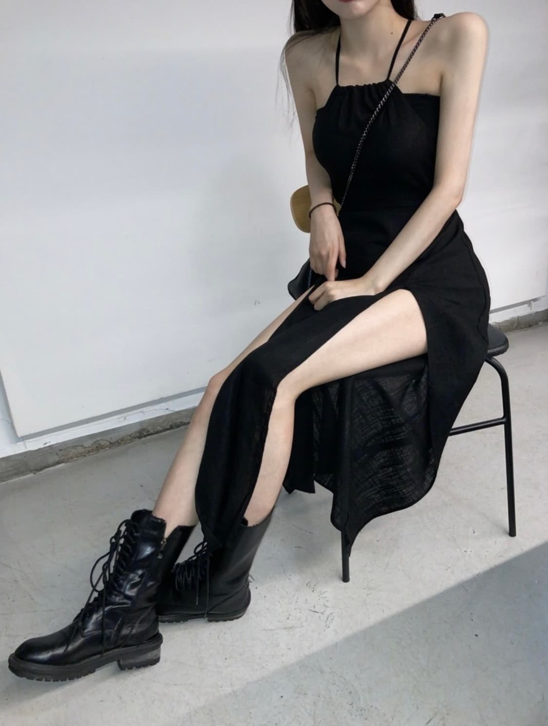 보헤미안서울 홀터넥 점프수트 보헴서 상품이미지3