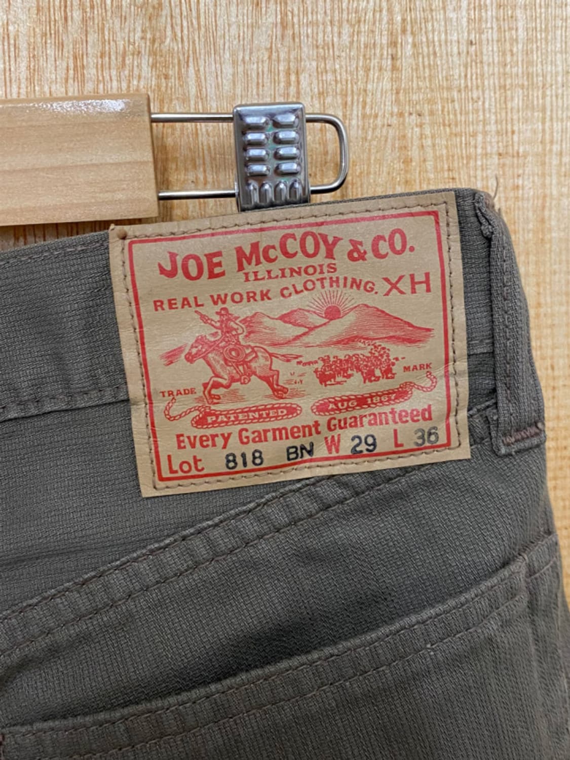 JOE MCCOY brown denim pants 상품이미지7