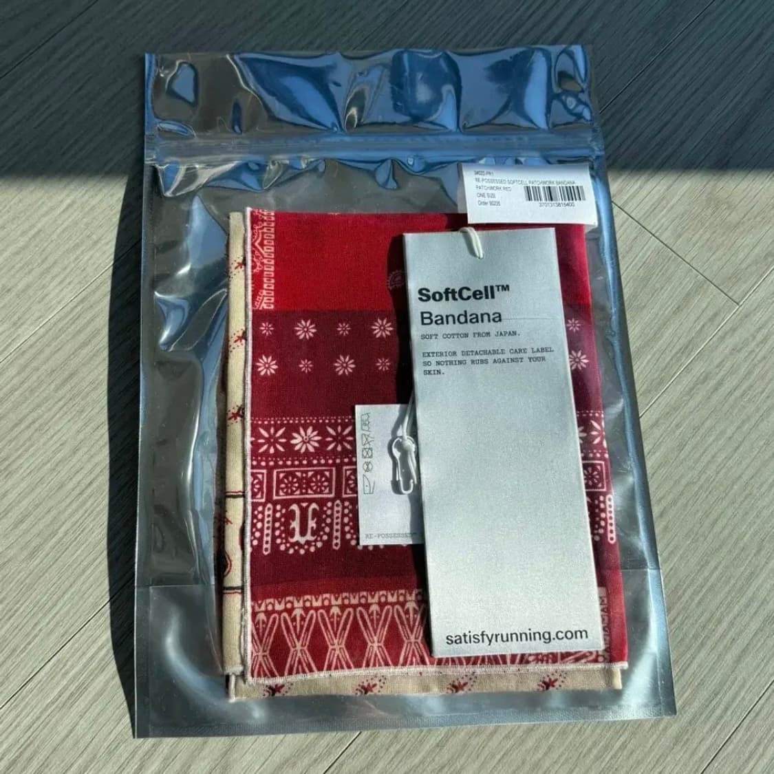 새티스파이 re-possessed 반다나 새상품 상품이미지2