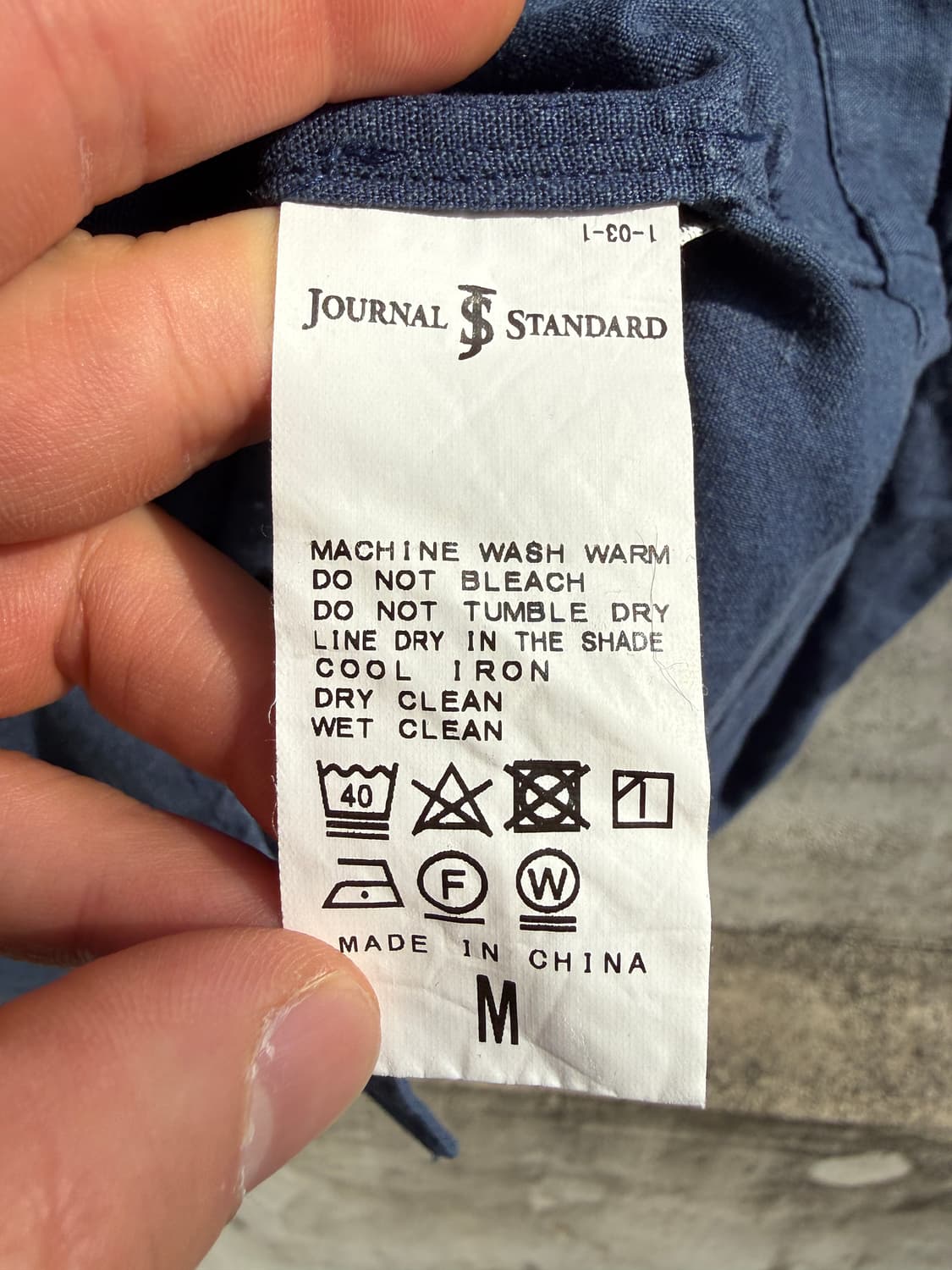 저널 스탠다드 린넨자켓 M 상품이미지8