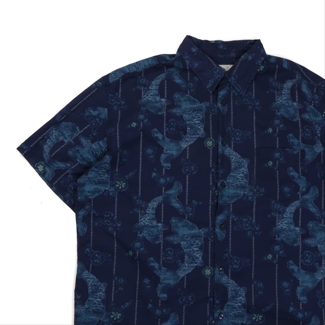 Island Shores Cotton Hawaiian Half Shirt 상품이미지2