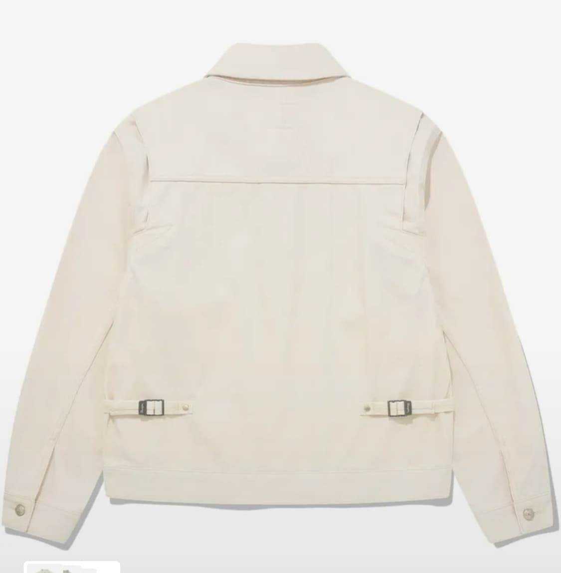 아이보리 데님자켓 판매합니다. 상품이미지2