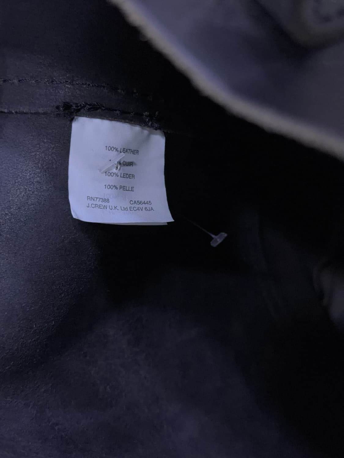 제이크루 뉴 업타운 레더 가죽 토트백 블랙 상품이미지7