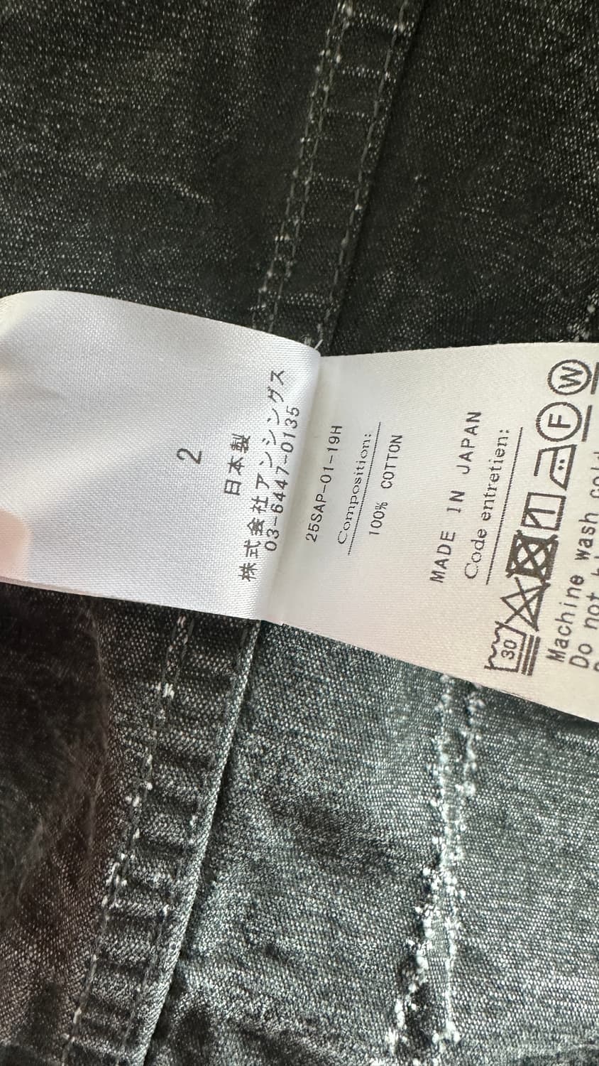 아프레쎄 25ss 빈티지 헌팅 자켓 올리브 사이즈2 상품이미지3