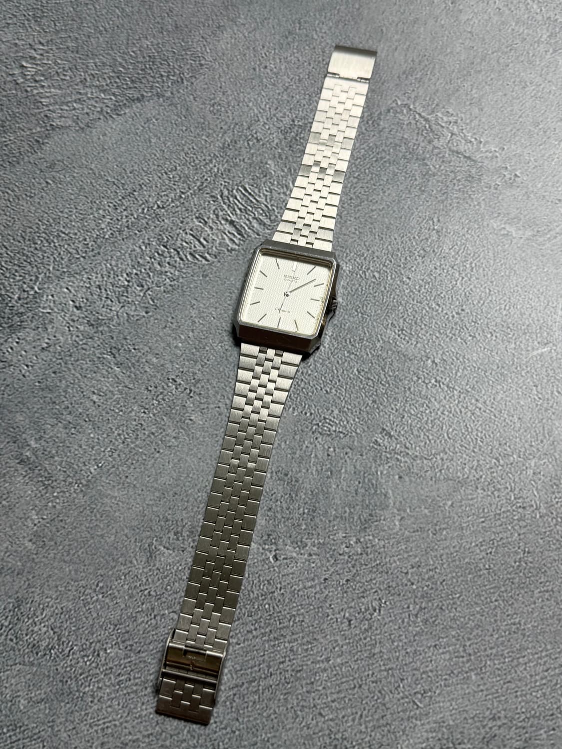 세이코 Seiko Chronos 쿼츠 스퀘어 상품이미지2