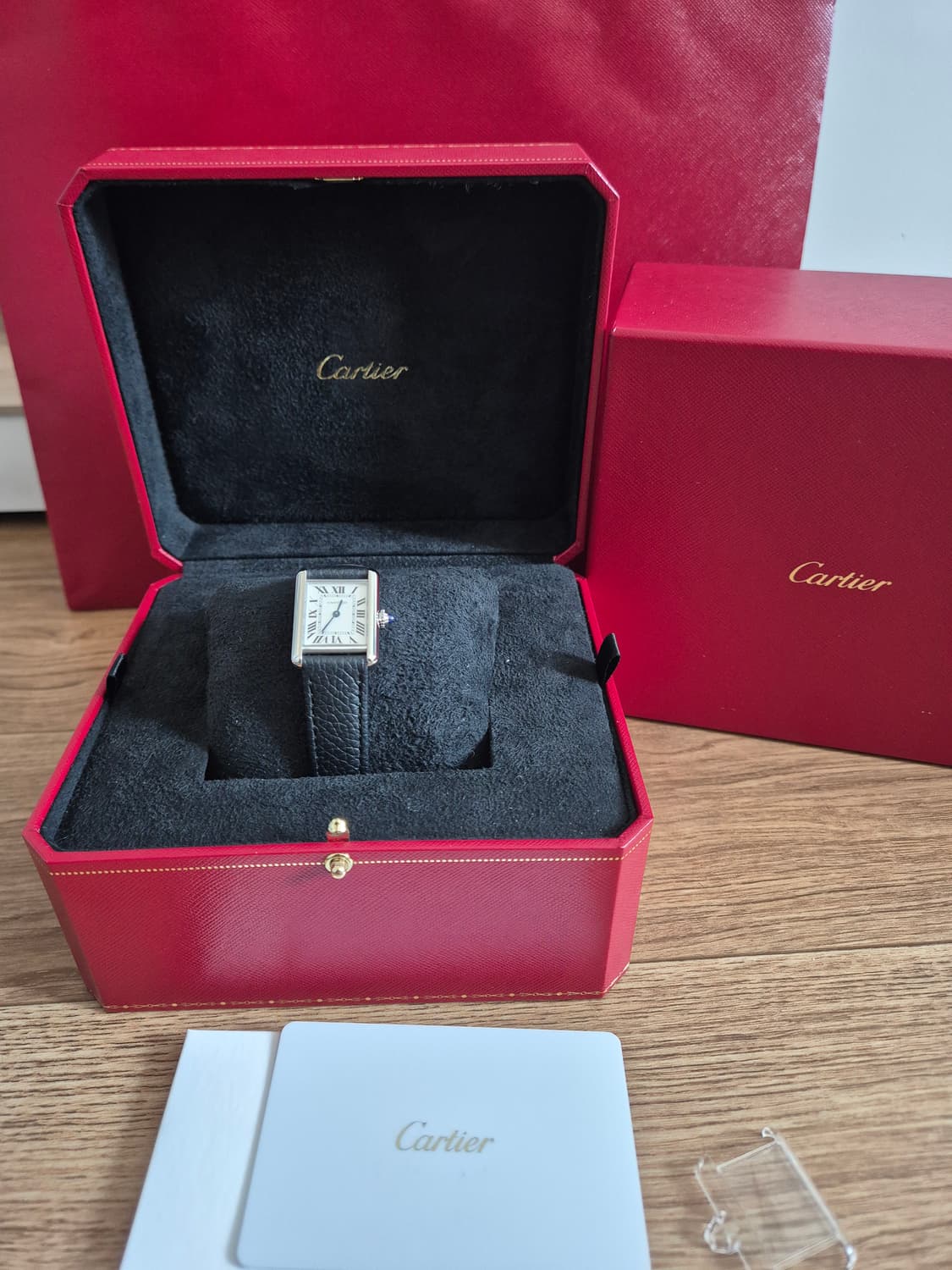 까르띠에 탱크머스트 스몰 -상태 최상 -풀셋 상품이미지3