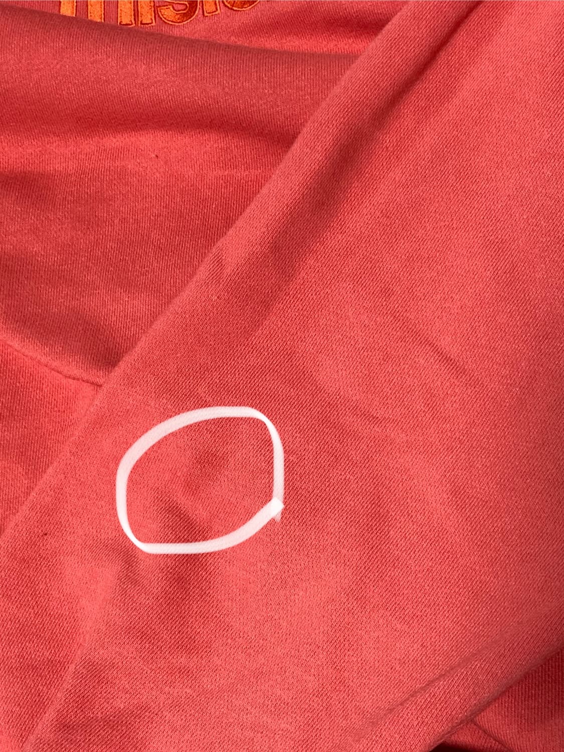 디스이즈네버댓 오렌지색 후드티 M 상품이미지8