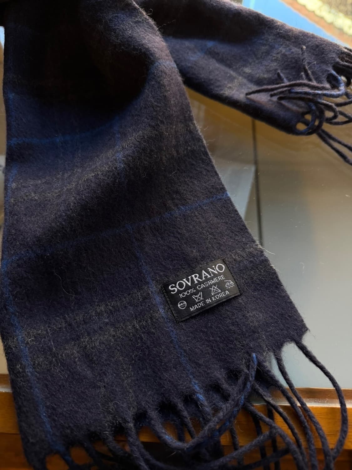 SOVRANO 캐시미어 머플러 상품이미지3