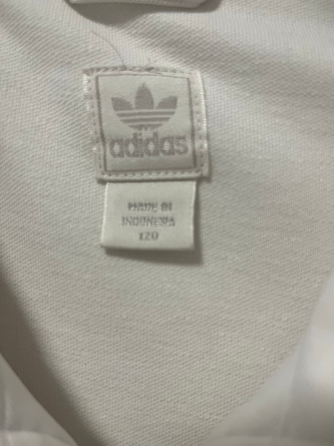 아디다스 화이트 블랙 삼선 대장 져지 상품이미지4