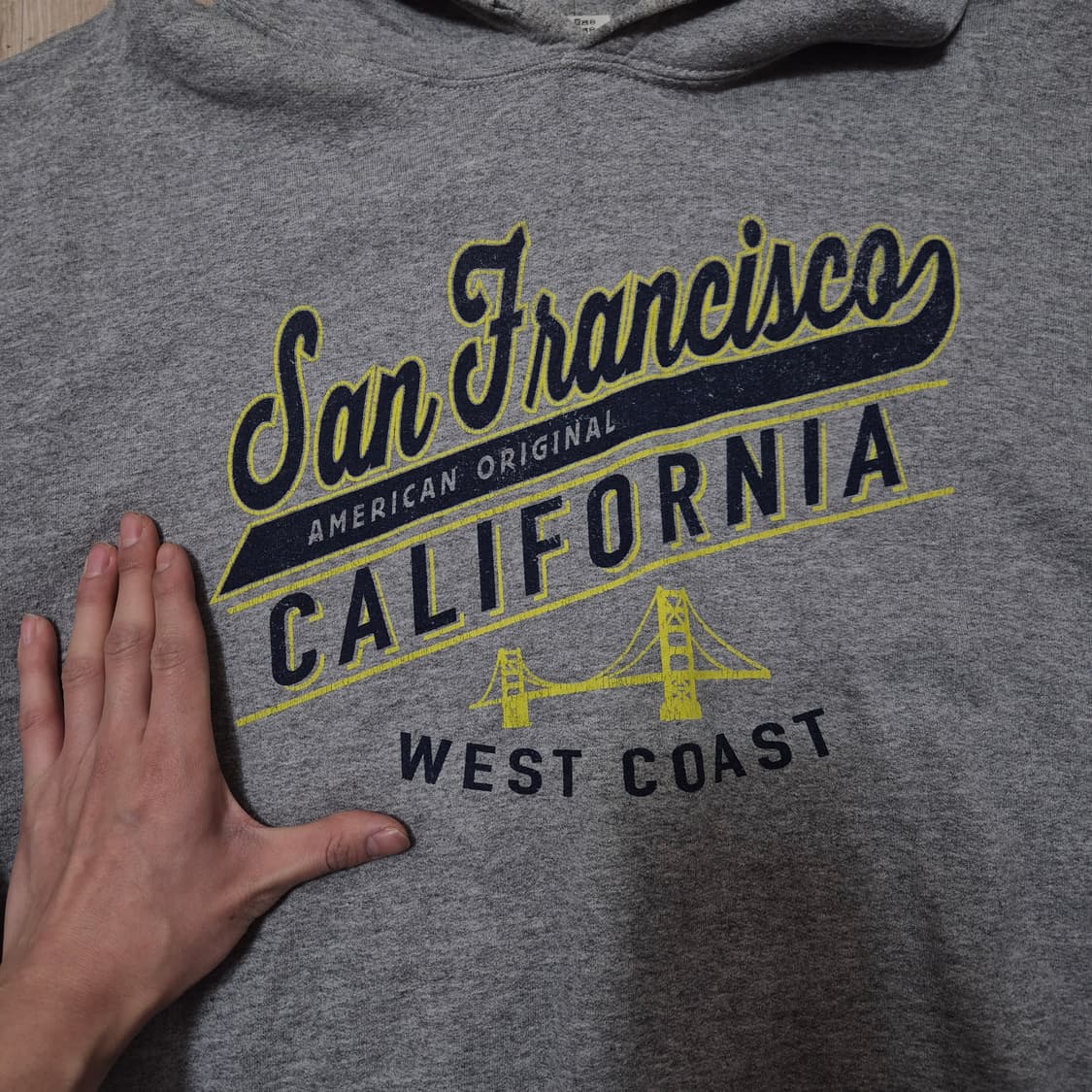 길단 샌프란시스코 캘리포니아 빅로고 후드티 XL(105) 상품이미지4