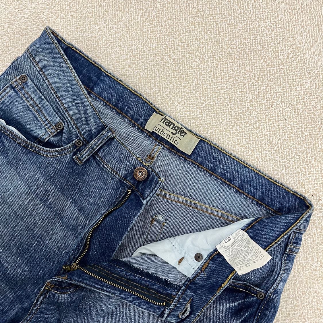 [31X30] 랭클러 어센틱스 레귤러핏 스트레이트 레그 데님 청바지 01 상품이미지2