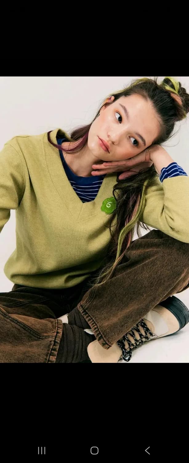 준준스페이스 Wide Denim Pants_Dark Brown S 상품이미지2