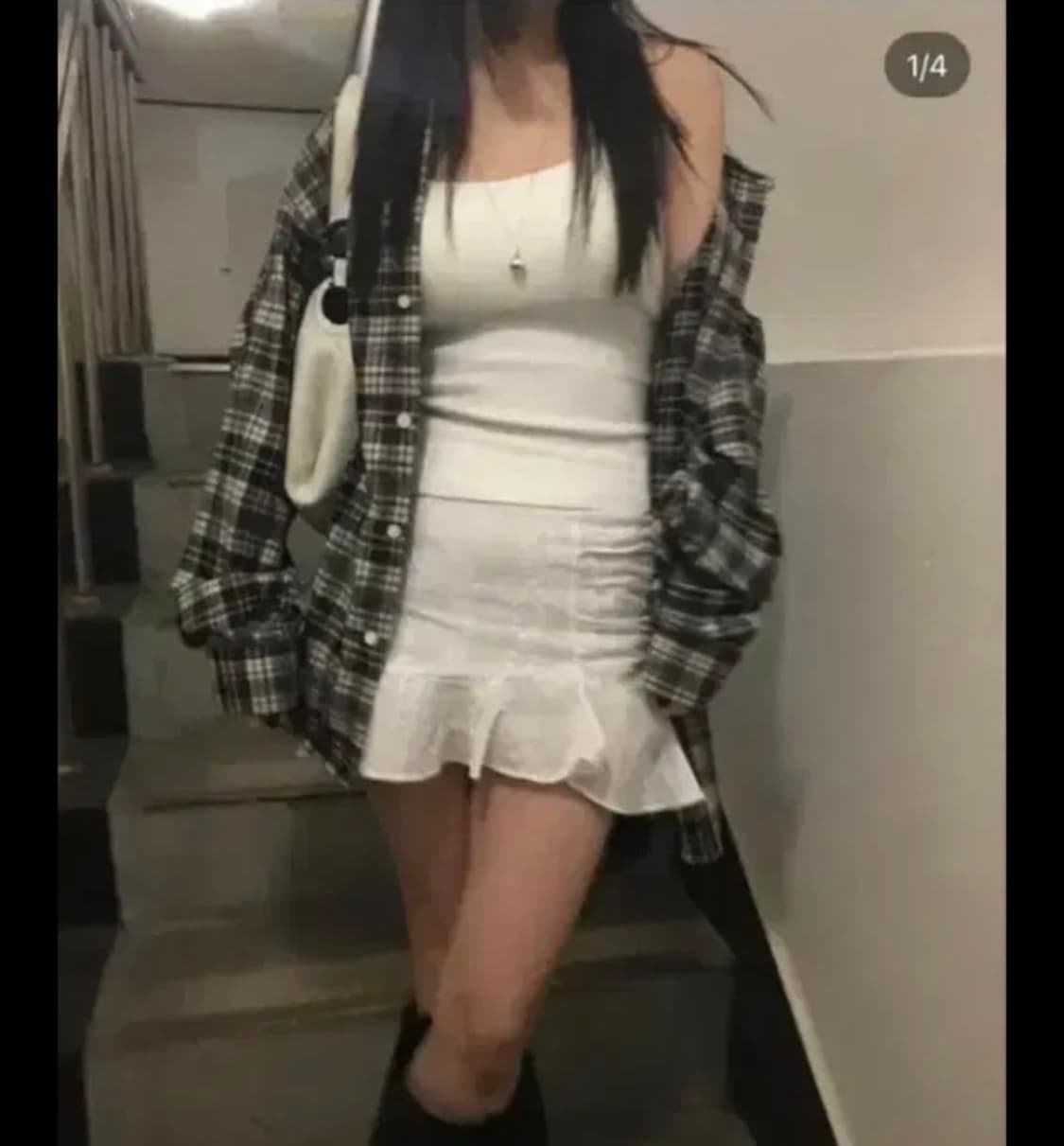 아워캐비넷 프릴 미니스커트 your flower frill skirt 상품이미지1