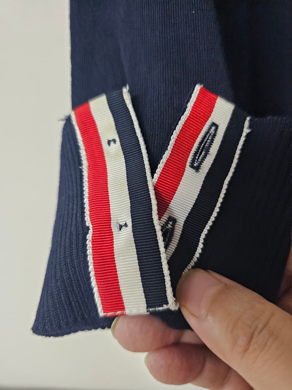 톰브라운 사선완장 메리노울 니트(2/백화점정품) 상품이미지2