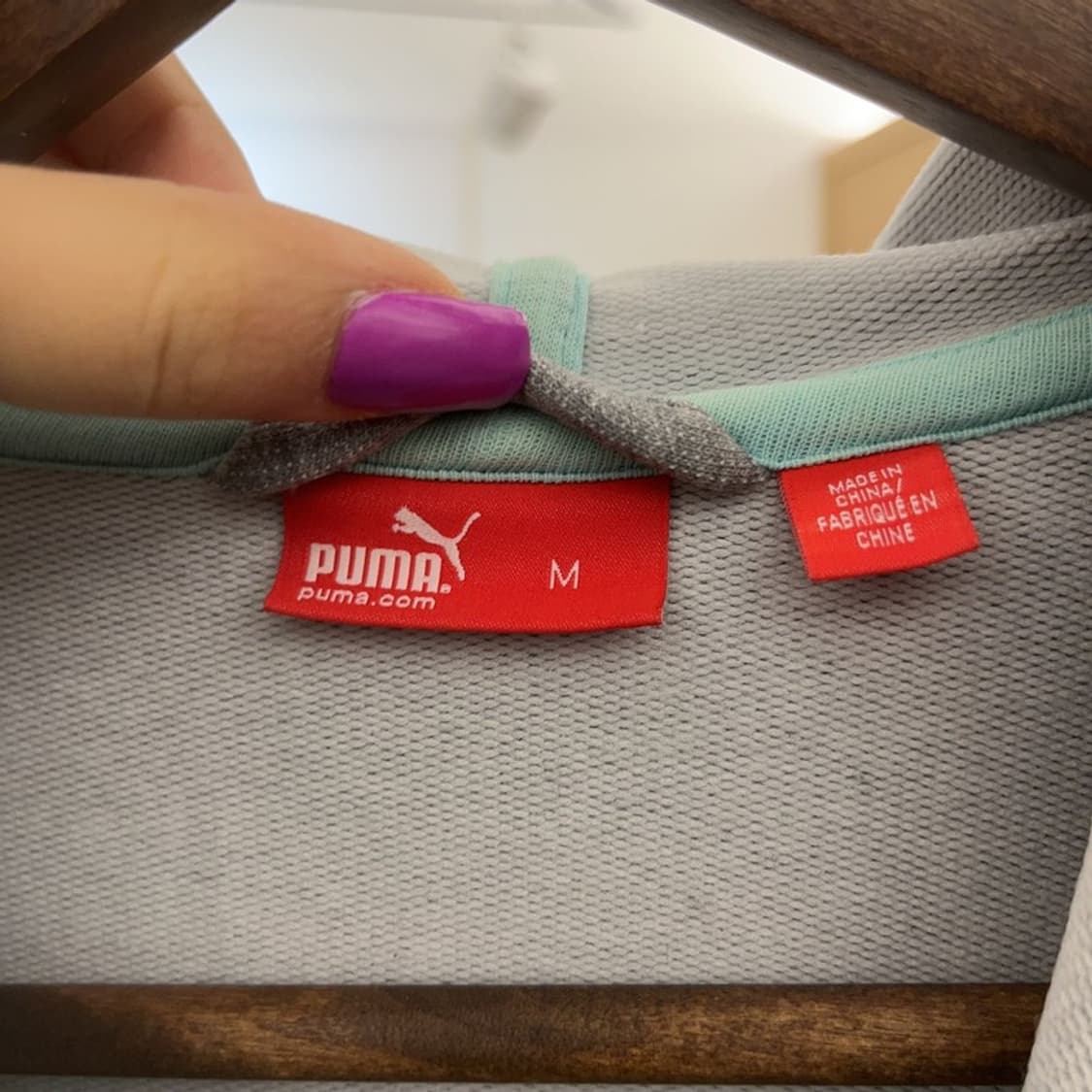 푸마 빈티지 Y2K 대장급 스웻 져지 집업 M C07293 상품이미지5