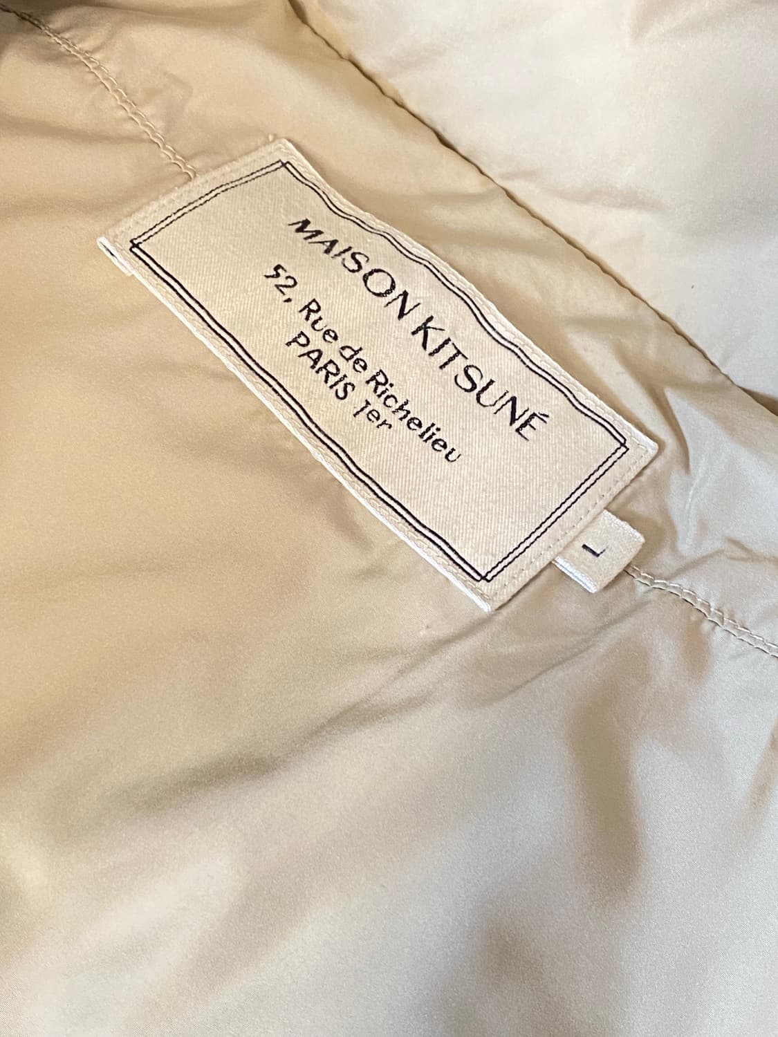 메종키치네 폭스 패치 다운 푸퍼패딩 (105사이즈) 상품이미지8