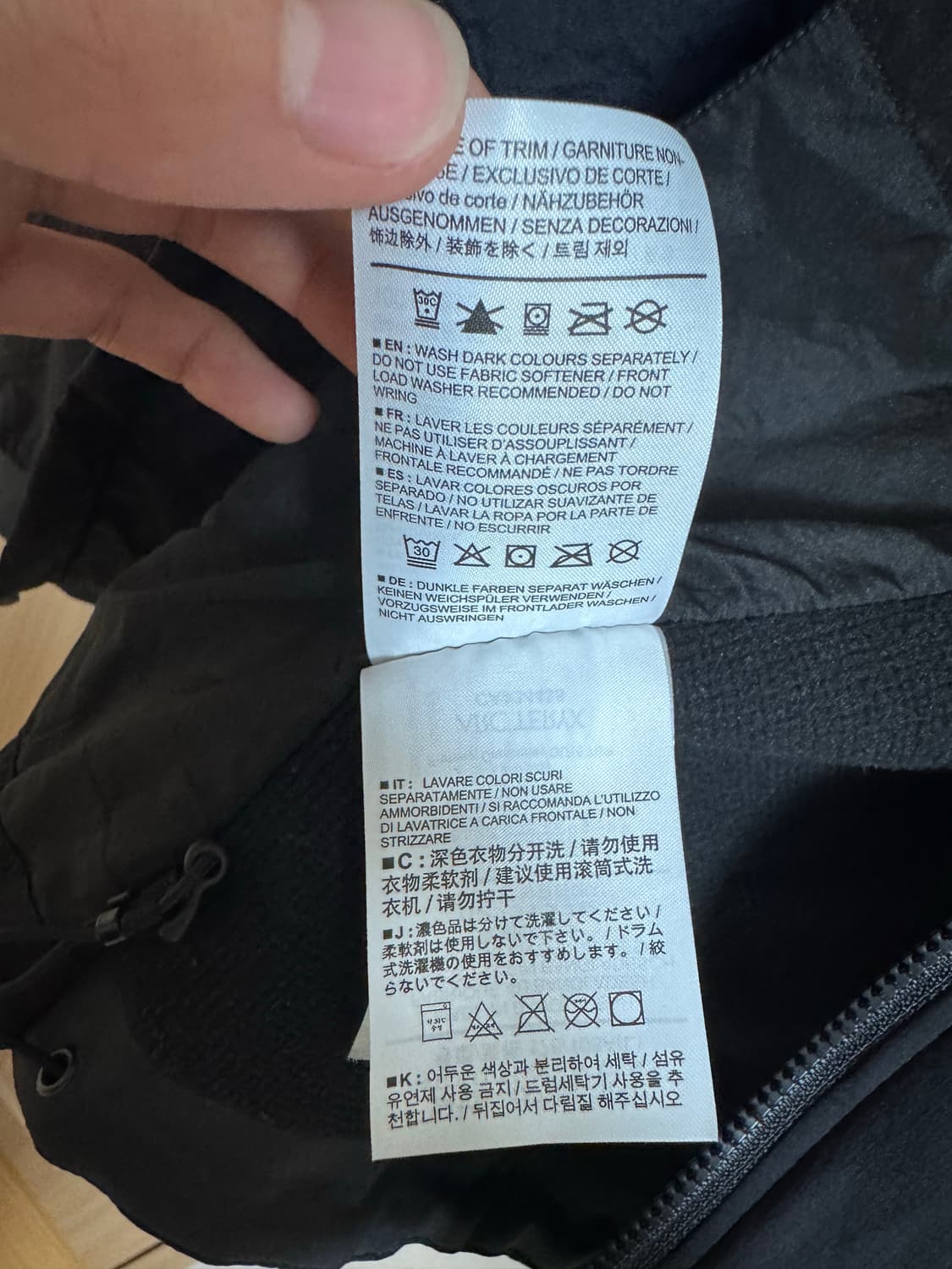 아크테릭스 아톰 lt 후디 블랙 상품이미지10