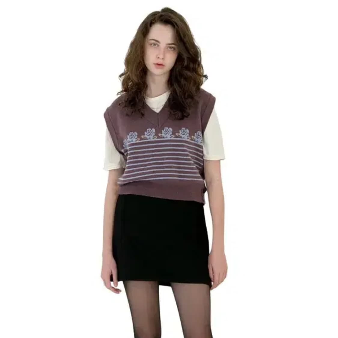 시눈(SINOON) SOULI 베스트니트 프리사이즈 새상품 상품이미지2