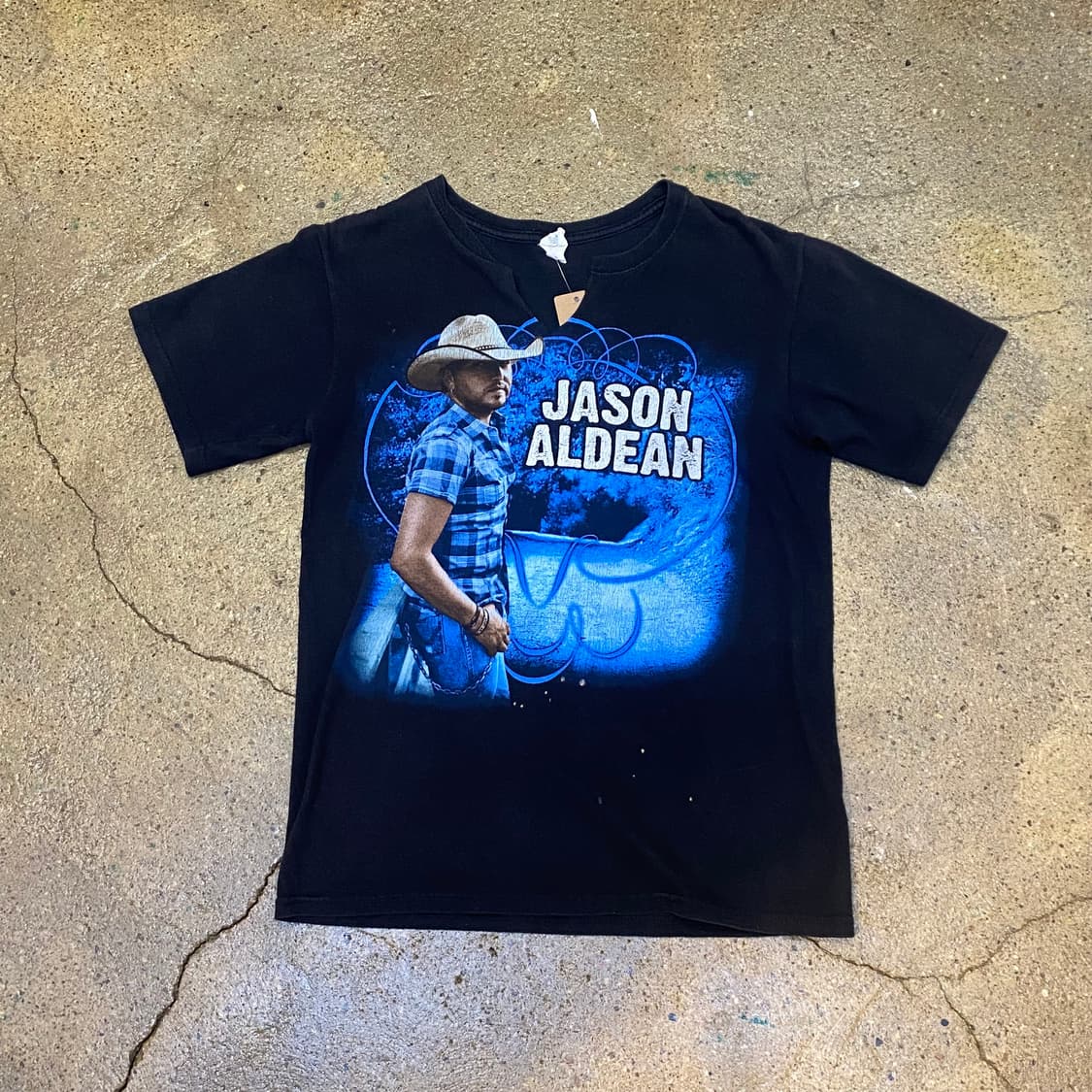 미국 빈티지 가수 제이슨 알딘 콘서트 투어티 락티셔츠 반팔티 상품이미지1