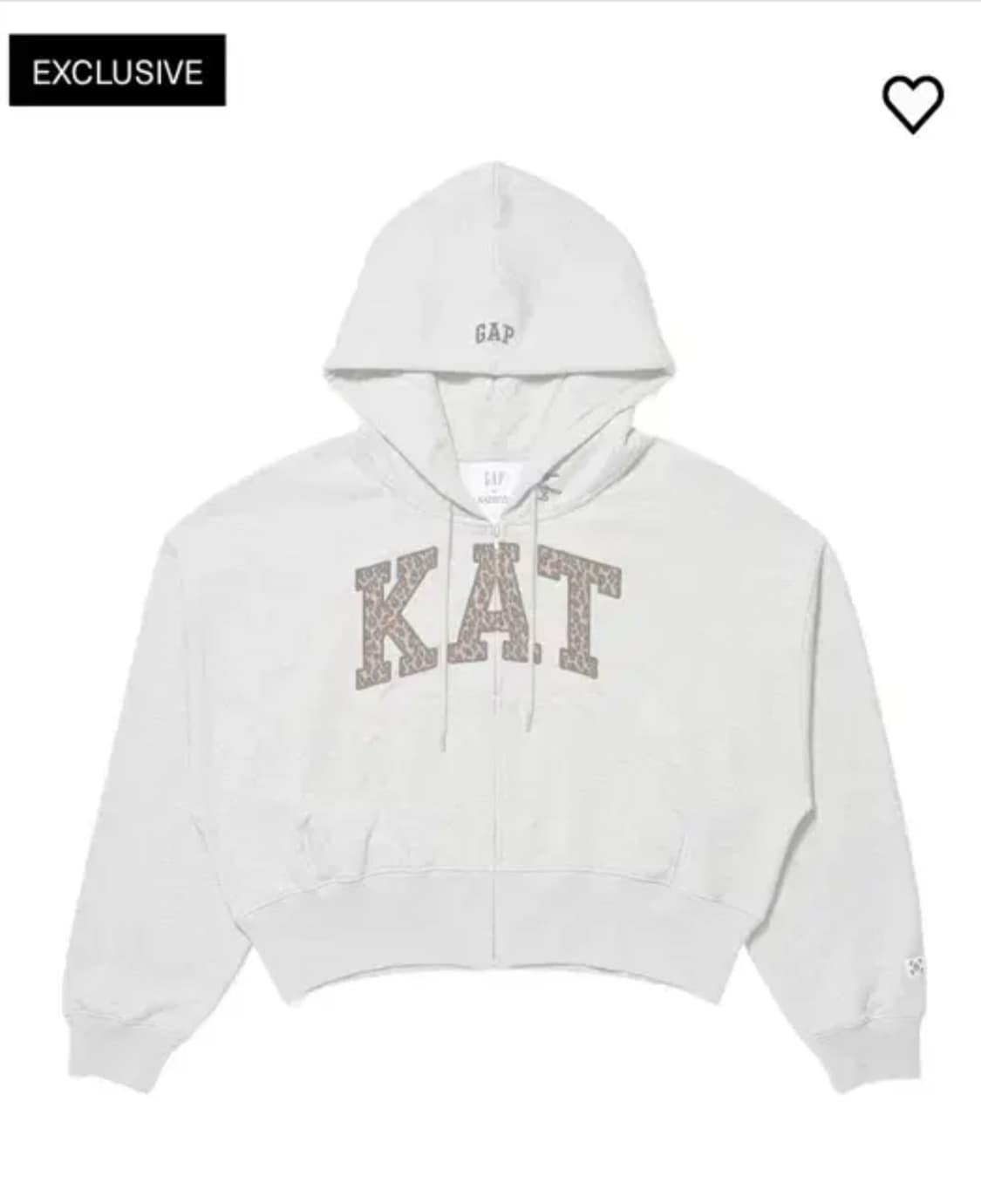 구해요) 캣츠아이 KATSEYE 윤채 yoonchae 갭 GAP 후드집업 상품이미지1
