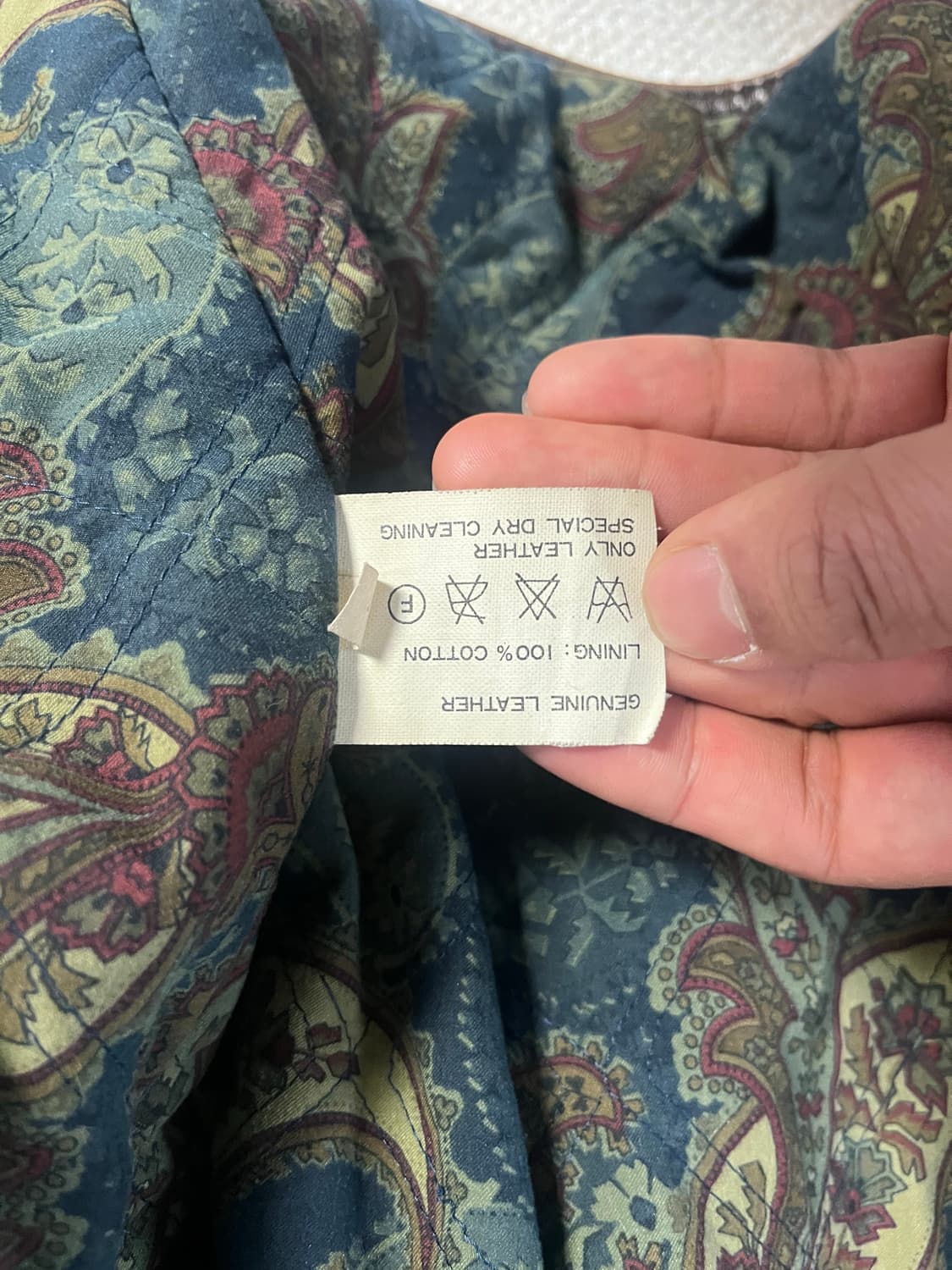 80s 휴고보스 카우하이드 레더자켓 상품이미지5