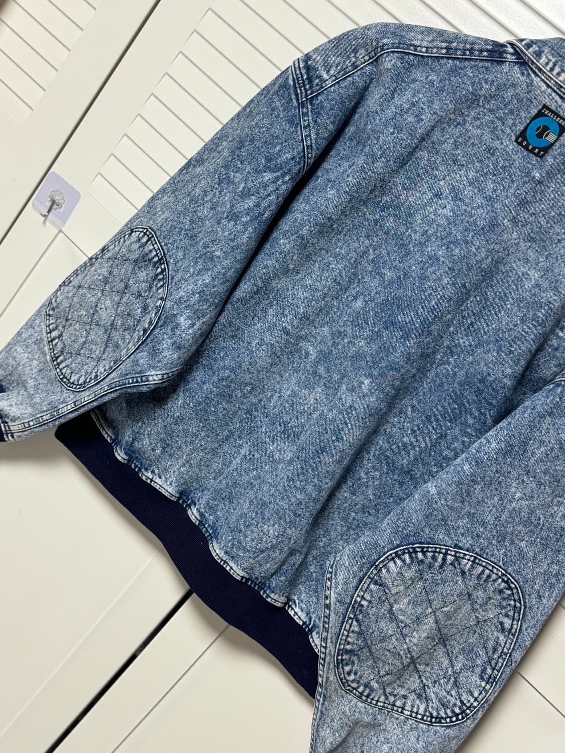 XL 나이키 80S 올드스쿨 청데님 워싱 워크 자켓 상품이미지5