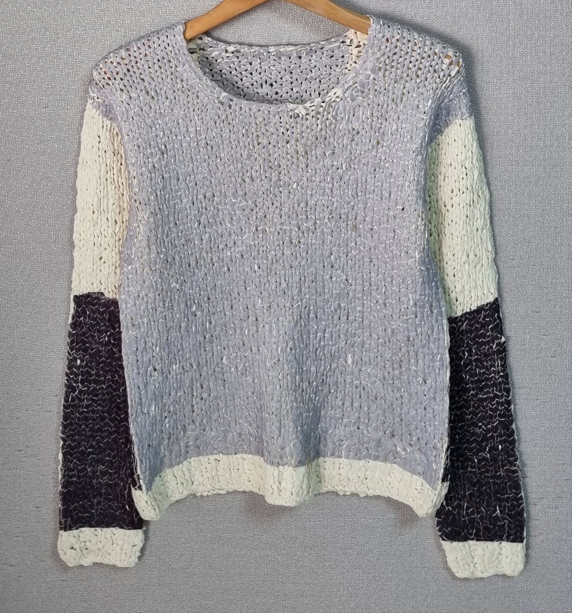 3사이즈) 이세이미야케 플리츠플리즈 얀 네트 매쉬 니트 상품이미지1