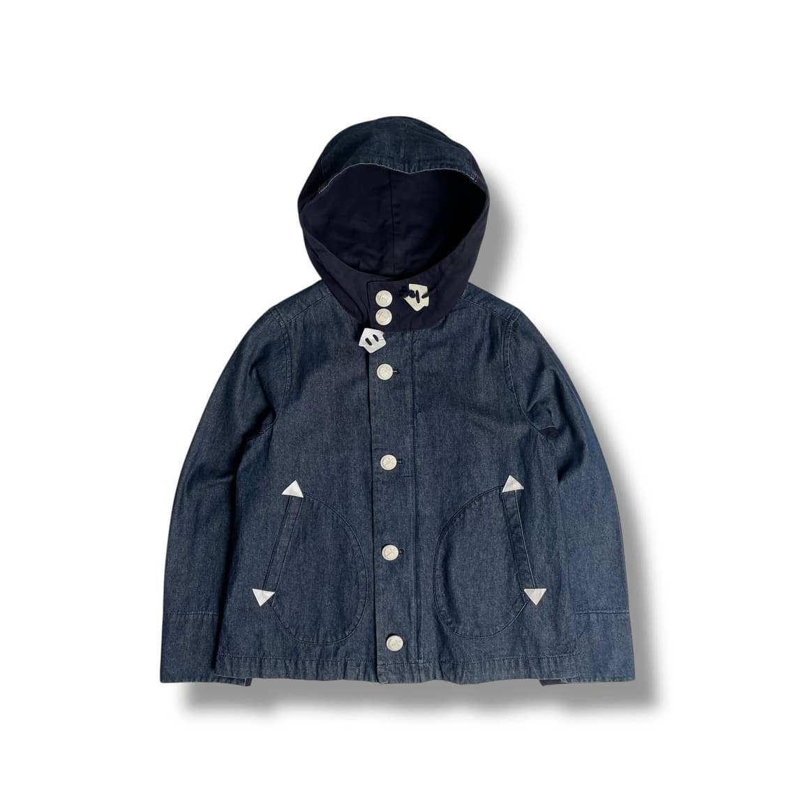 Pou dou dou 데님 후드 자켓 상품이미지1