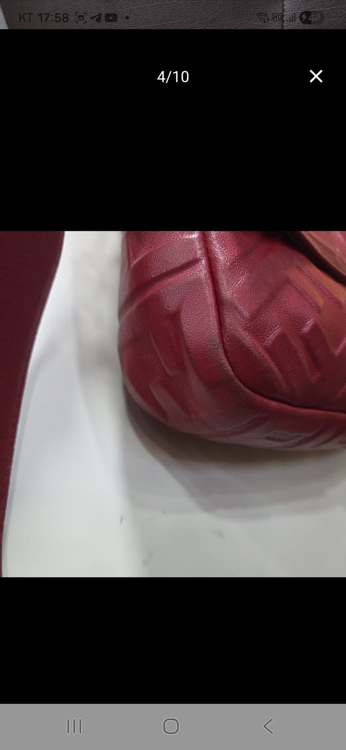 펜디 엠보 바게트 숄더 상품이미지3