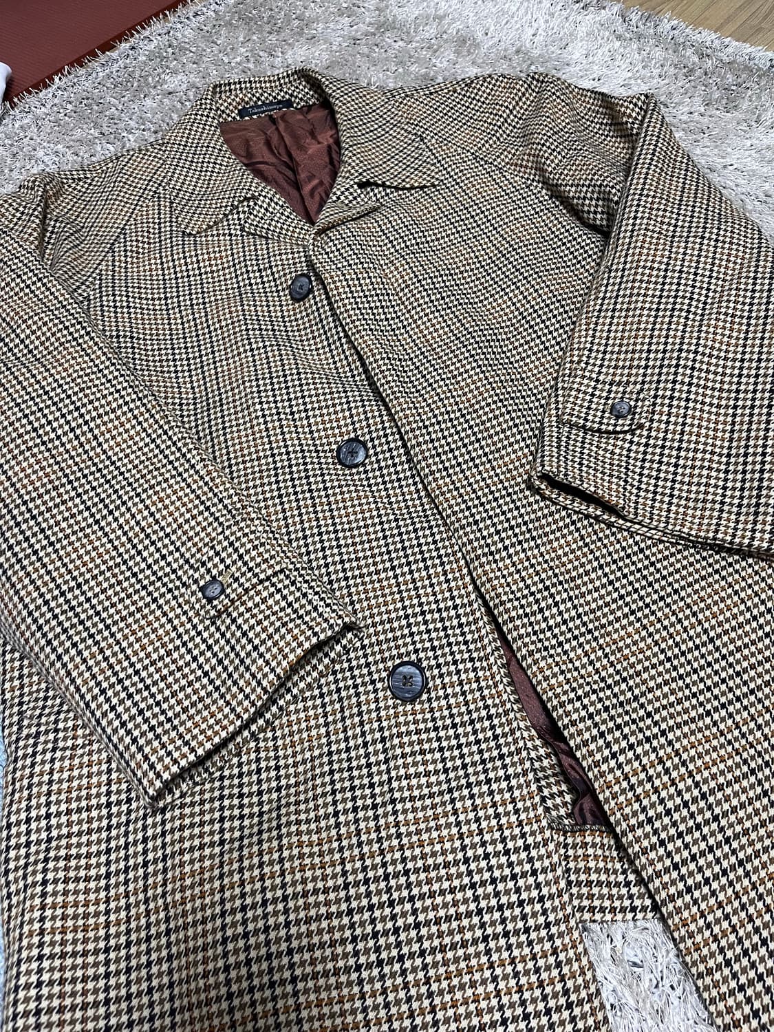 일본 고급백화점 타카시마야 하운드투스 코트 사이즈 105~110 상품이미지2