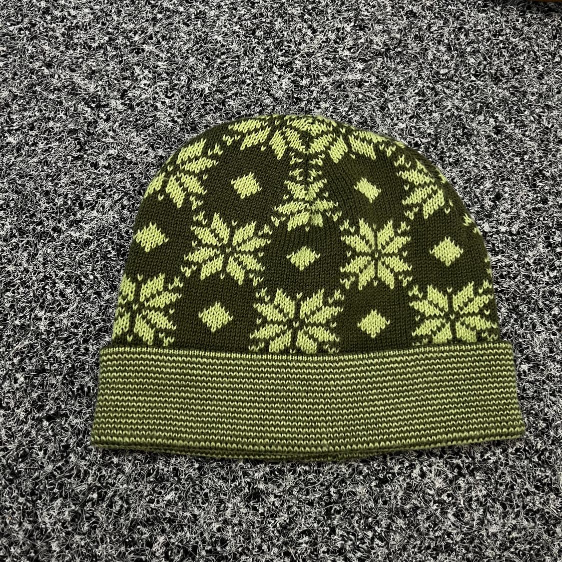 빈티지 울 니트 비니  상품이미지1