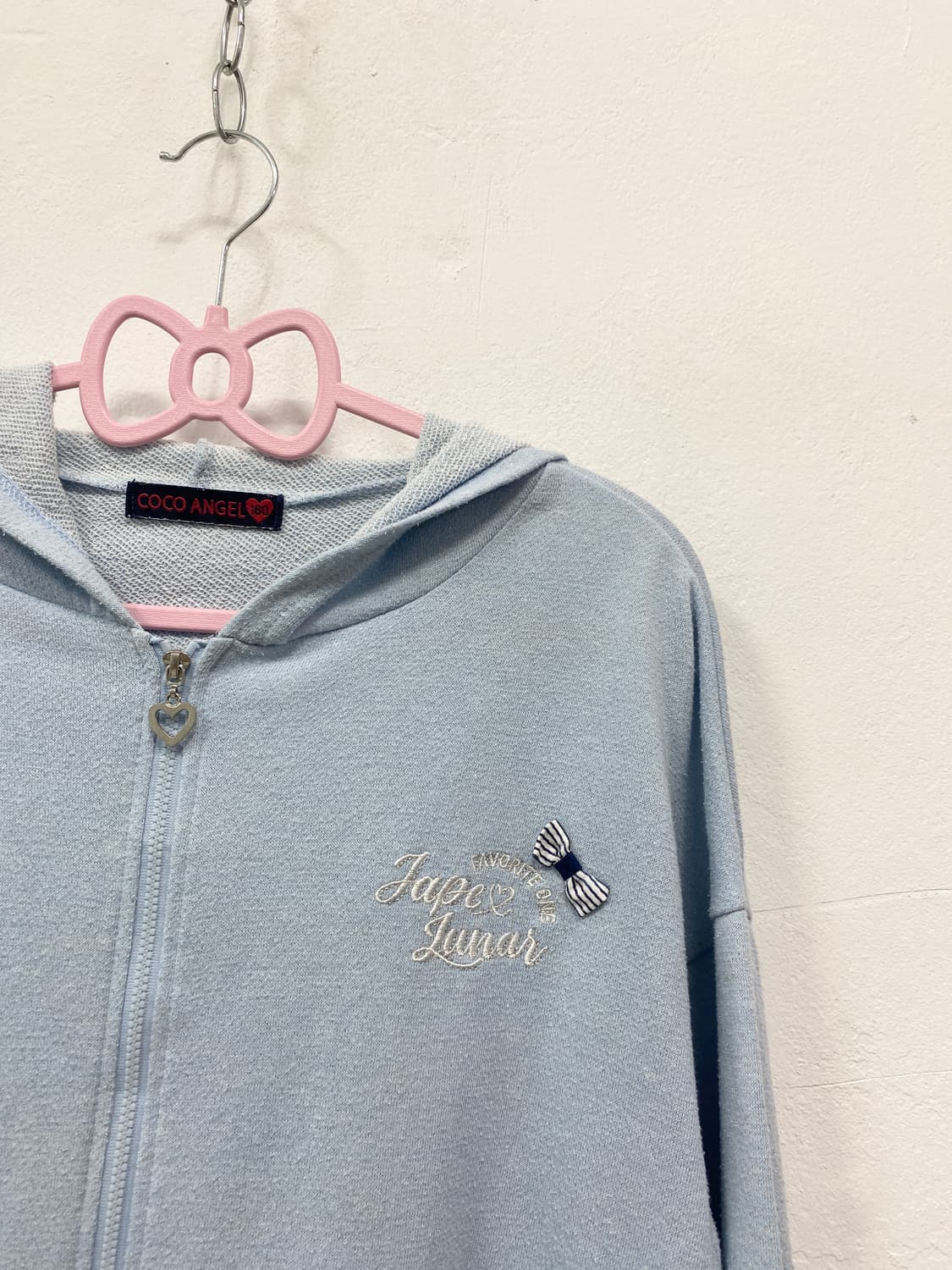 [COCO ANGEL] 구름맛 ☁ 코코엔젤 리본 조지후쿠 후드집업 상품이미지8