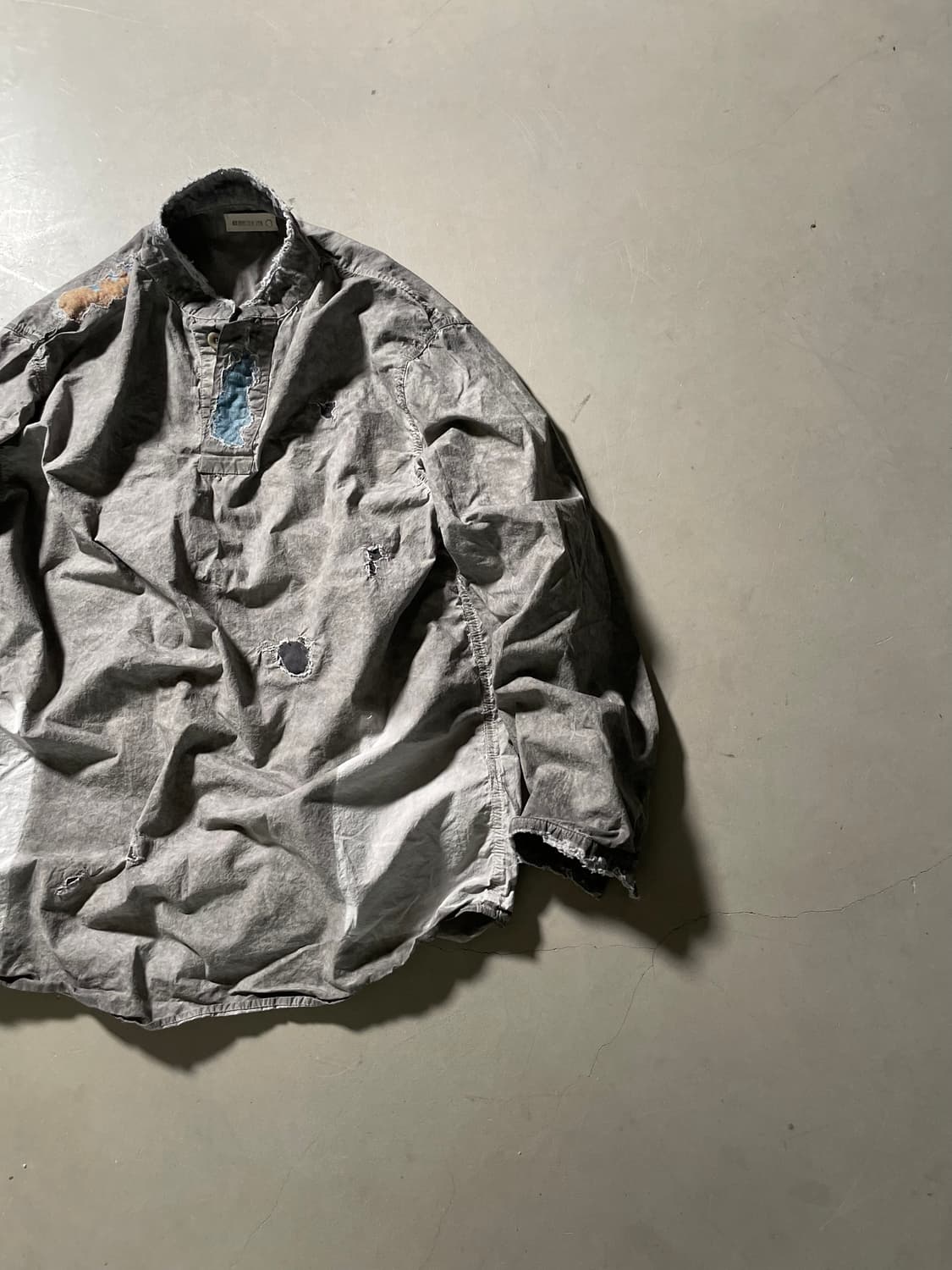 KZ ATELIER Dyed Distressed Pullover 상품이미지2