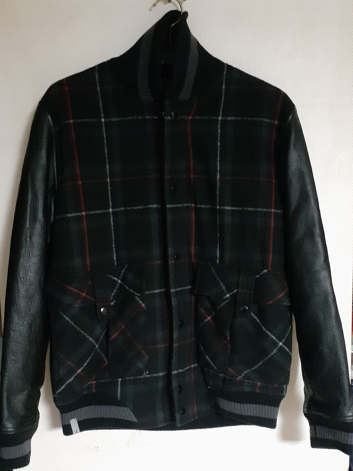 에어조던 울 레더 믹스 스타디움 자켓 상품이미지1