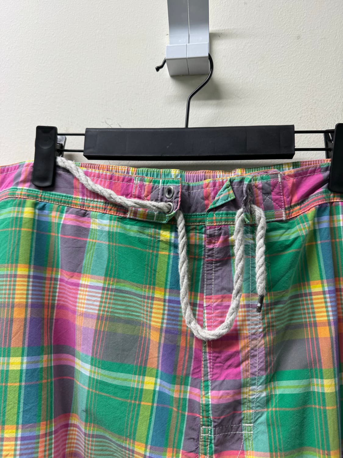 PRL 폴로 랄프로렌 마드라스 체크 패턴 반바지  상품이미지2