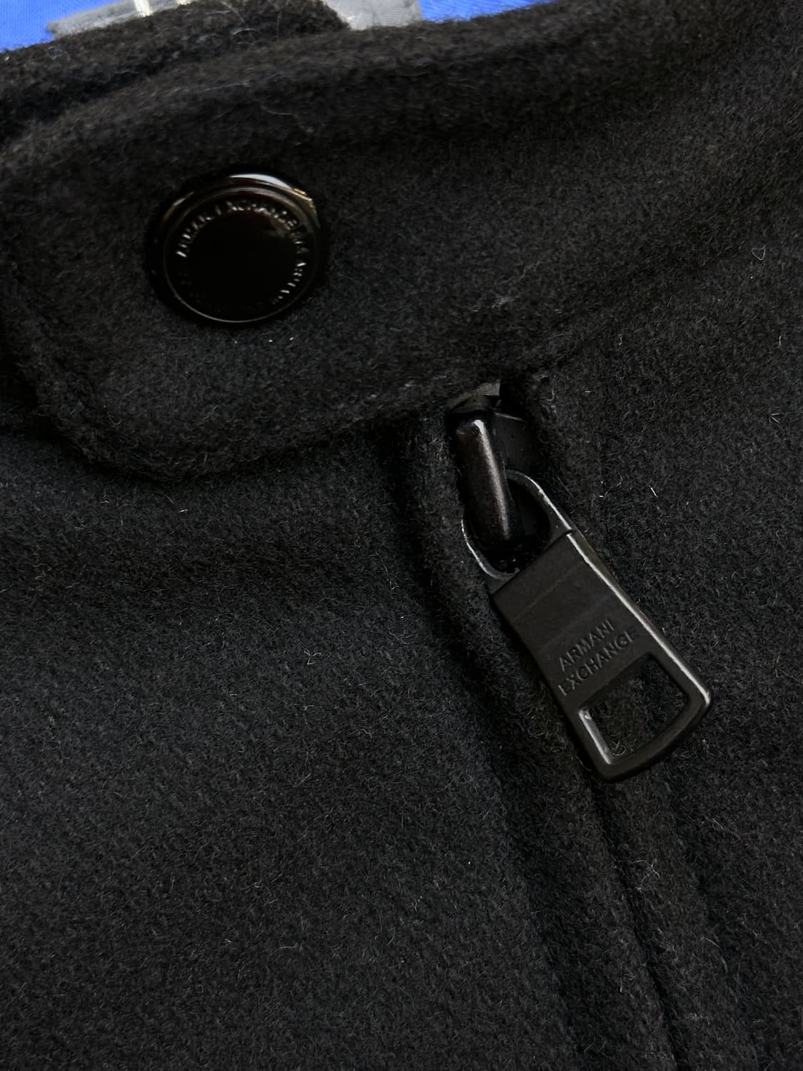 아르마니 익스체인지 투웨이 패널 울 자켓 상품이미지5