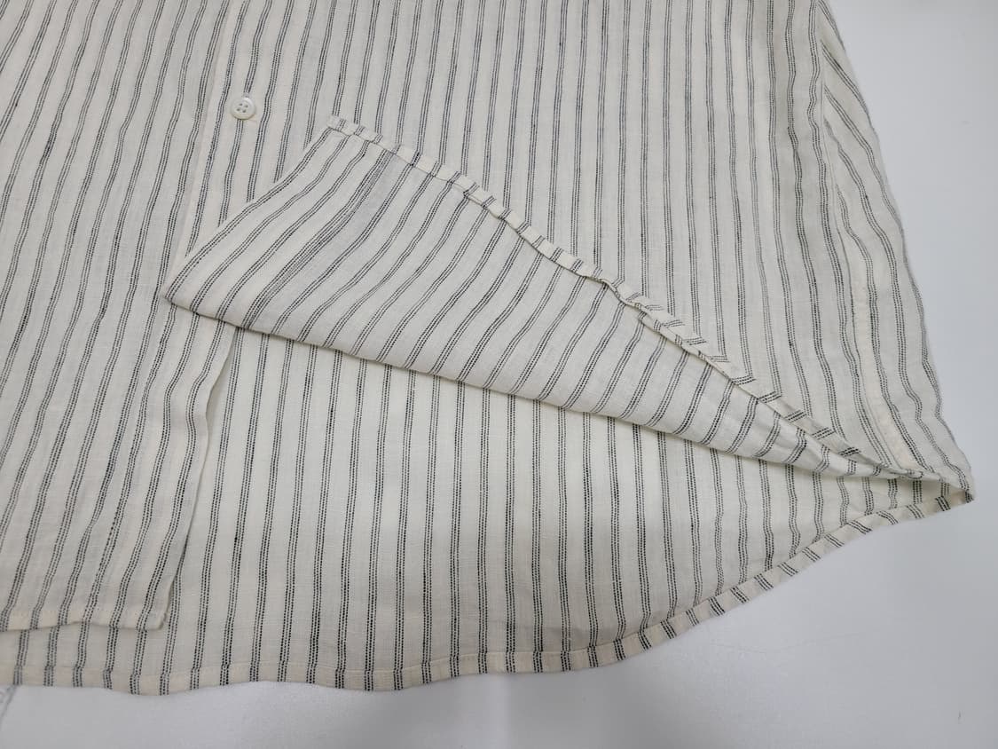 COS 코스 린넨 릴넥스드 스트라이프 셔츠 / 남 XL (추천 100)
 상품이미지6