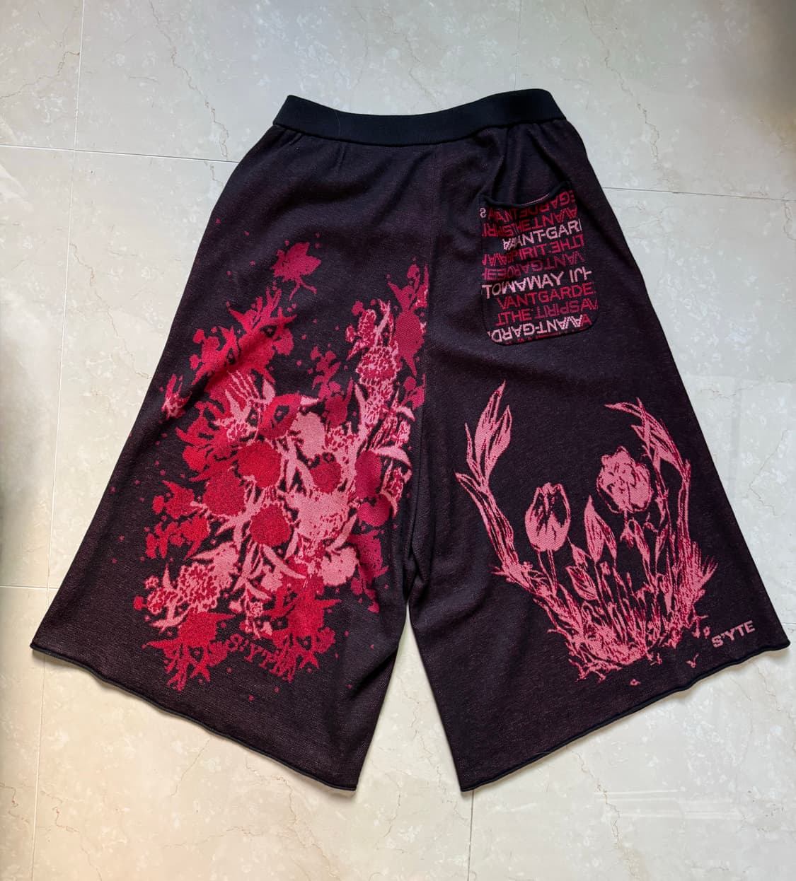 YOHJI YAMAMOTO S'yte BLOODY CAT pants 상품이미지2
