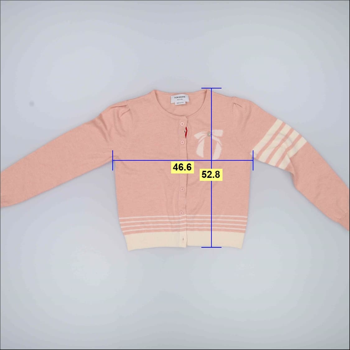 44정도 빈티지 리본완장 가디건 0402H1 상품이미지6