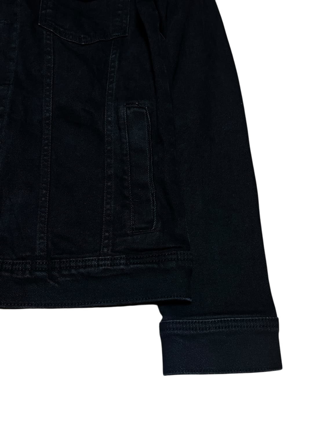 ZARA MAN 데님 자켓 S 블랙 상품이미지4